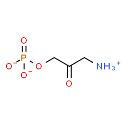 ChemSpider 2D Image | 3-Ammonio-2-oxopropyl phosphate | C3H7NO5P