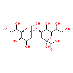 ChemSpider 2D Image | alpha-Kdo-CH2OH-(2->4)-alpha-Kdo | C16H28O14