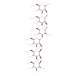 ChemSpider 2D Image | beta-D-Manp-(1->2)-beta-D-Manp-(1->2)-alpha-D-Manp-(1->3)-alpha-D-Manp-(1->2)-alpha-D-Manp-(1->2)-alpha-D-Manp | C36H62O31