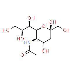 ChemSpider 2D Image | N-acetyl-beta-neuraminol | C11H21NO8