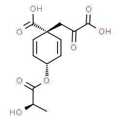 ChemSpider 2D Image | D-prephenyl lactate | C13H14O8