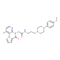 ChemSpider 2D Image | LSM-2536 | C27H32N6O3
