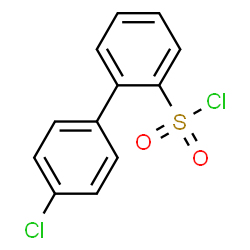 ChemSpider 2D Image | 4'-Chloro-2-biphenylsulfonyl chloride | C12H8Cl2O2S