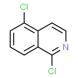 ChemSpider 2D Image | 1,5-Dichloroisoquinoline | C9H5Cl2N