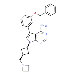 ChemSpider 2D Image | AEW-541 | C27H29N5O