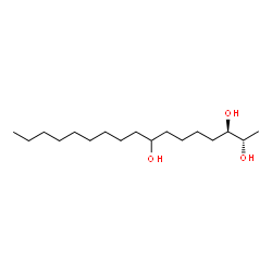 ChemSpider 2D Image | (2S,3R)-2,3,8-Heptadecanetriol | C17H36O3