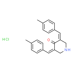 ChemSpider 2D Image | NSC 632839 | C21H22ClNO
