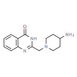 ChemSpider 2D Image | 2-((4-aminopiperidin-1-yl)methyl)quinazolin-4(3H)-one | C14H18N4O