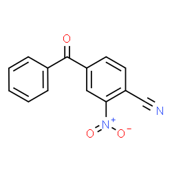 ChemSpider 2D Image | 4-Benzoyl-2-nitrobenzonitrile | C14H8N2O3