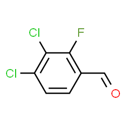 ChemSpider 2D Image | 3,4-Dichloro-2-fluorobenzaldehyde | C7H3Cl2FO