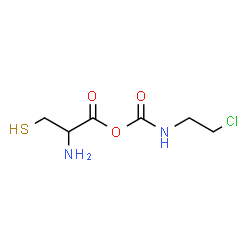 ChemSpider 2D Image | (2-Chloroethyl)carbamoyl cysteinate | C6H11ClN2O3S