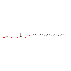 ChemSpider 2D Image | 1,9-Nonanediol - acetic acid (1:2) | C13H28O6