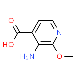 ChemSpider 2D Image | 3-Amino-2-methoxyisonicotinic acid | C7H8N2O3