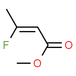 ChemSpider 2D Image | Methyl (2Z)-3-fluoro-2-butenoate | C5H7FO2