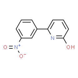 ChemSpider 2D Image | 6-(3-Nitrophenyl)pyridin-2-ol | C11H8N2O3