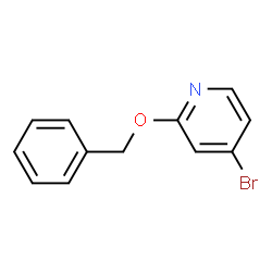 ChemSpider 2D Image | 2-(Benzyloxy)-4-bromopyridine | C12H10BrNO