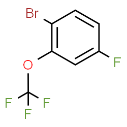 ChemSpider 2D Image | 1-Bromo-4-fluoro-2-(trifluoromethoxy)benzene | C7H3BrF4O