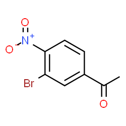 ChemSpider 2D Image | 1-(3-Bromo-4-nitrophenyl)ethanone | C8H6BrNO3