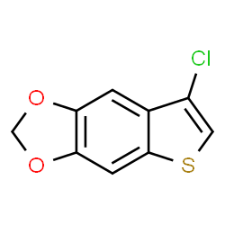 ChemSpider 2D Image | 7-Chlorothieno[2,3-f][1,3]benzodioxole | C9H5ClO2S