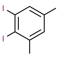 ChemSpider 2D Image | 1,2-Diiodo-3,5-dimethylbenzene | C8H8I2