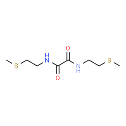 ChemSpider 2D Image | N,N'-Bis[2-(methylsulfanyl)ethyl]ethanediamide | C8H16N2O2S2