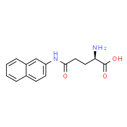 ChemSpider 2D Image | N-2-Naphthyl-D-glutamine | C15H16N2O3