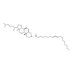 ChemSpider 2D Image | (3beta,8alpha,9beta,13alpha,14beta,17xi)-Cholest-5-en-3-yl (9E)-9-octadecenoate | C45H78O2
