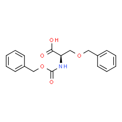 ChemSpider 2D Image | O-Benzyl-N-[(benzyloxy)carbonyl]-D-serine | C18H19NO5