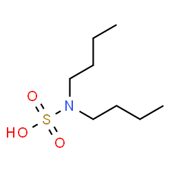ChemSpider 2D Image | Dibutylsulfamic acid | C8H19NO3S