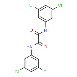 ChemSpider 2D Image | N,N'-Bis(3,5-dichlorophenyl)ethanediamide | C14H8Cl4N2O2