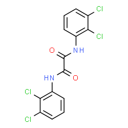 ChemSpider 2D Image | N,N'-Bis(2,3-dichlorophenyl)ethanediamide | C14H8Cl4N2O2