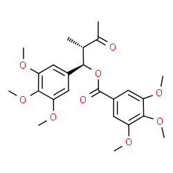 ChemSpider 2D Image | tsangin C | C24H30O9