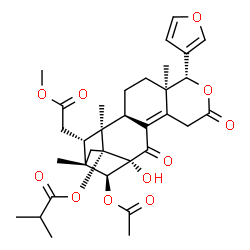 ChemSpider 2D Image | thaimoluccensin C | C33H40O11