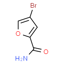 ChemSpider 2D Image | 4-Bromo-2-furamide | C5H4BrNO2