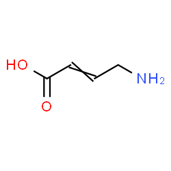 ChemSpider 2D Image | 4-Amino-2-butenoic acid | C4H7NO2