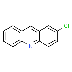 ChemSpider 2D Image | 2-Chloroacridine | C13H8ClN