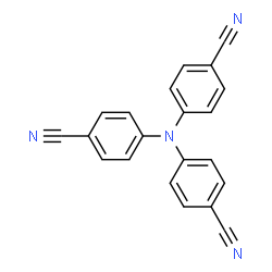ChemSpider 2D Image | 4,4',4''-Nitrilotribenzonitrile | C21H12N4