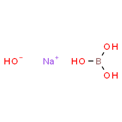 ChemSpider 2D Image | Sodium hydroxide - boric acid (1:1:1) | H4BNaO4