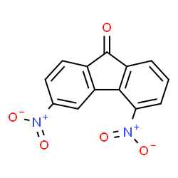 ChemSpider 2D Image | 3,5-Dinitro-9H-fluoren-9-one | C13H6N2O5