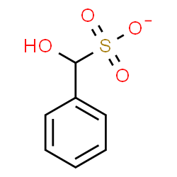 ChemSpider 2D Image | Hydroxy(phenyl)methanesulfonate | C7H7O4S