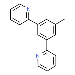 ChemSpider 2D Image | 2,2'-(5-Methyl-1,3-phenylene)dipyridine | C17H14N2