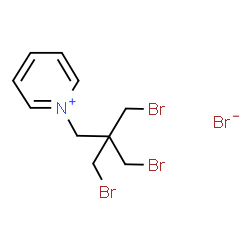 ChemSpider 2D Image | 1-[3-Bromo-2,2-bis(bromomethyl)propyl]pyridinium bromide | C10H13Br4N