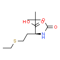 ChemSpider 2D Image | N-(tert-Butoxycarbonyl)-S-ethyl-L-homocysteine | C11H21NO4S