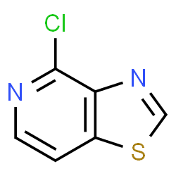 ChemSpider 2D Image | 4-Chloro[1,3]thiazolo[4,5-c]pyridine | C6H3ClN2S