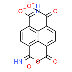 ChemSpider 2D Image | 5,8-Dicarboximidato-1,4-naphthalenedicarboxylate | C14H6N2O6