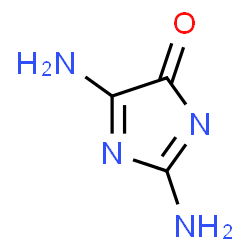 ChemSpider 2D Image | 2,5-Diamino-4H-imidazol-4-one | C3H4N4O