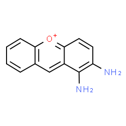 ChemSpider 2D Image | 1,2-Diaminoxanthenium | C13H11N2O