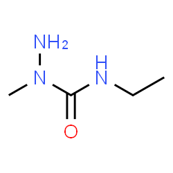 ChemSpider 2D Image | N-Ethyl-1-methylhydrazinecarboxamide | C4H11N3O