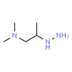 ChemSpider 2D Image | 2-Hydrazino-N,N-dimethyl-1-propanamine | C5H15N3