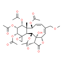 ChemSpider 2D Image | juncenolide D | C31H40O15